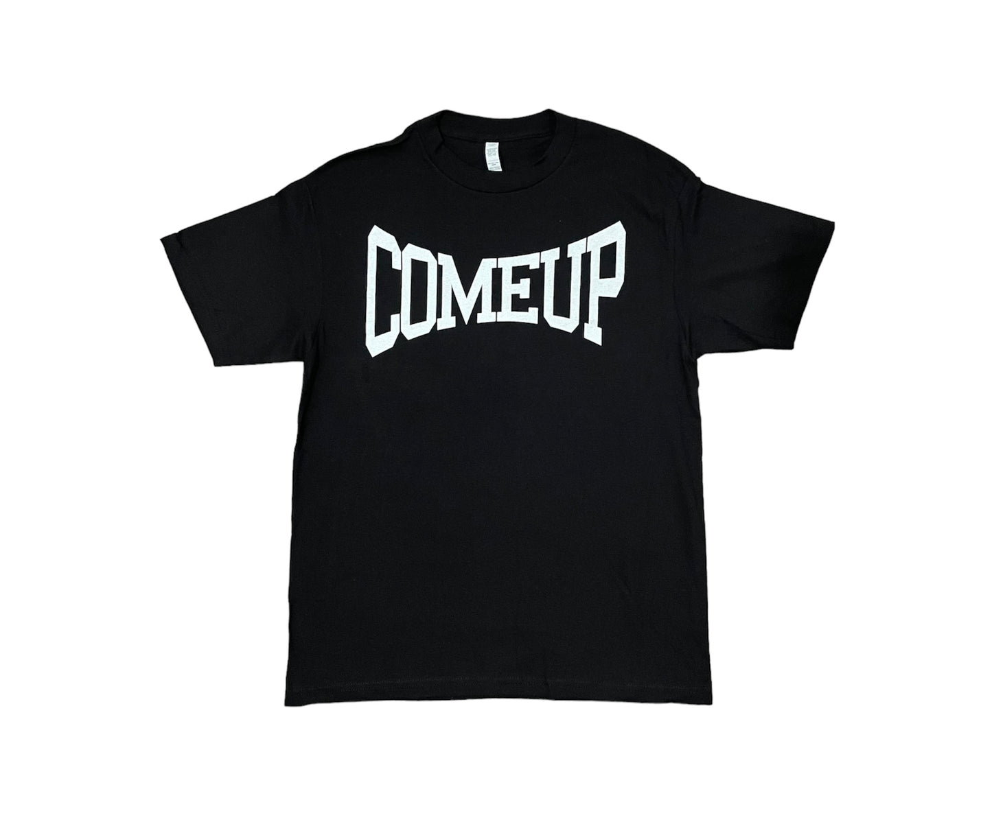 [THE COME UP] SIGNATURE T-SHIRT BLACK/WHITE